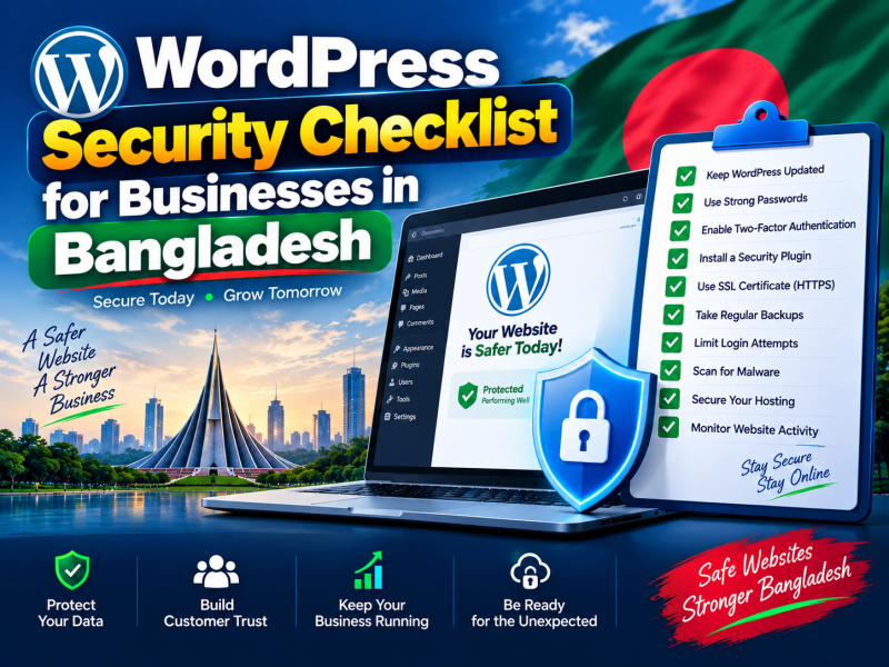 WordPress Security Checklist for Businesses in Bangladesh