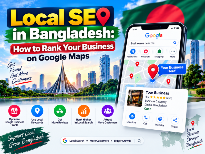 Local SEO in Bangladesh: How to Rank Your Business on Google Maps