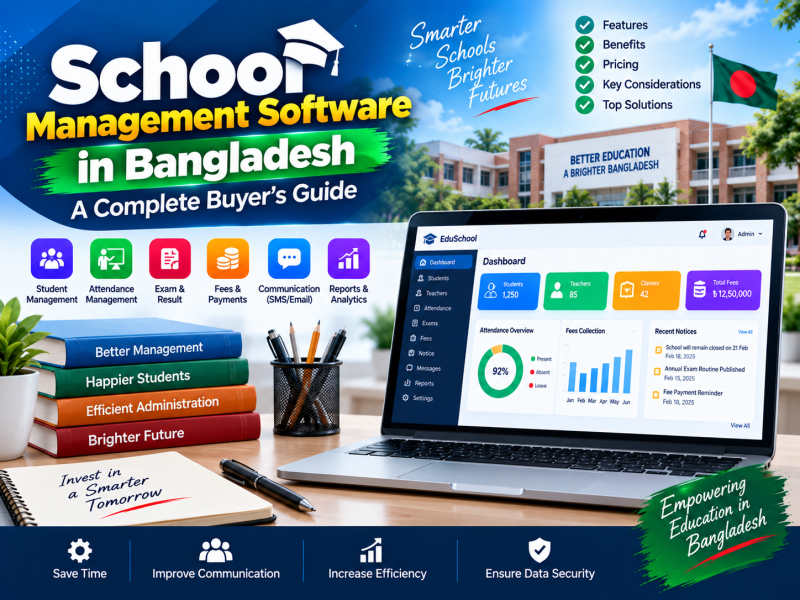 School Management Software in Bangladesh: A Complete Buyer’s Guide