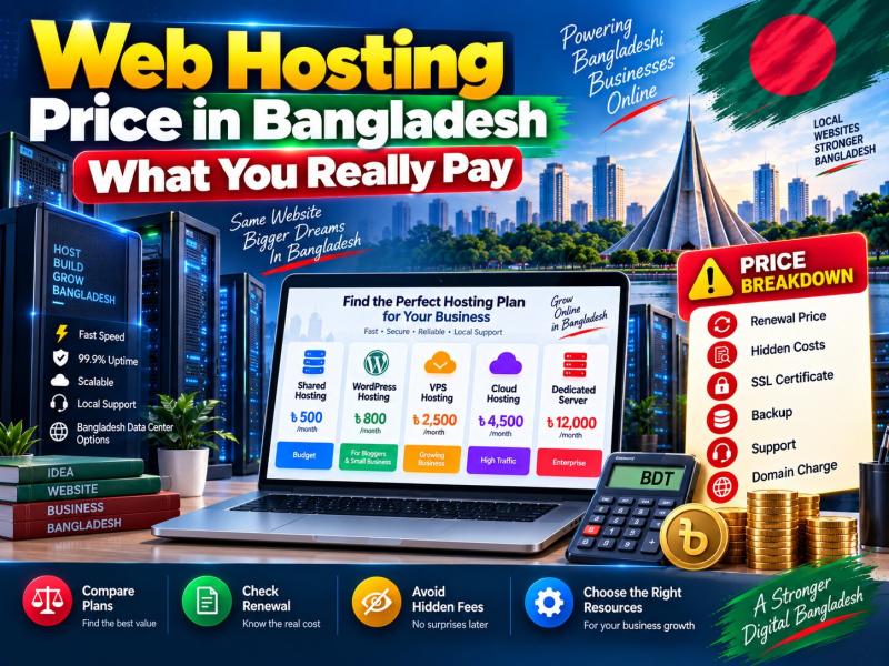 Web Hosting Price in Bangladesh: What You Really Pay
